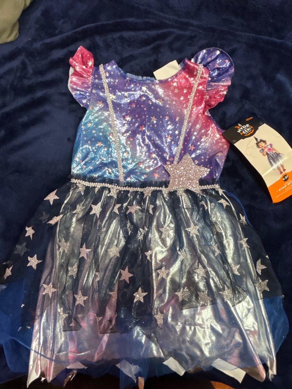 Girls Witch Dress Costume Set Halloween 4T-5T